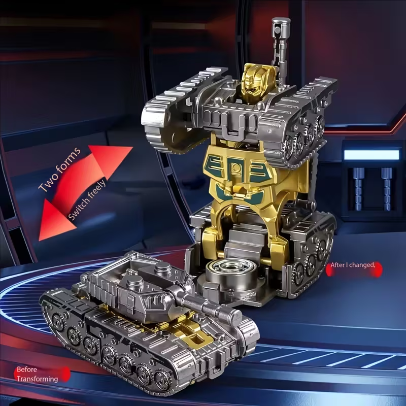 Deformation Tank Fidget Spinner – Transformable Stress Relief Toy