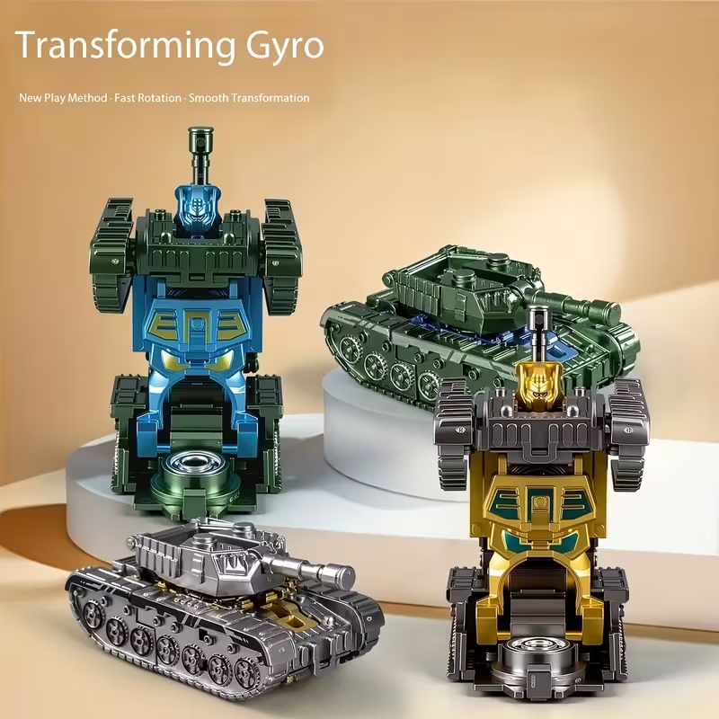 Deformation Tank Fidget Spinner – Transformable Stress Relief Toy