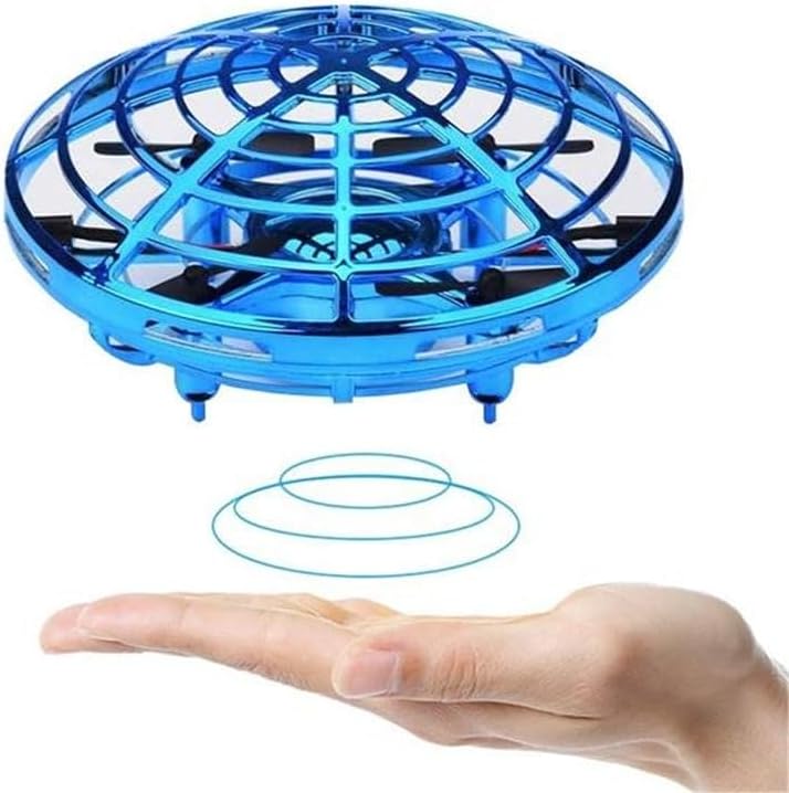Hand-Controlled UFO Flying Ball Toy, Smart Obstacle Avoidance Quadcopter, Rechargeable Mini Drone for Toddlers