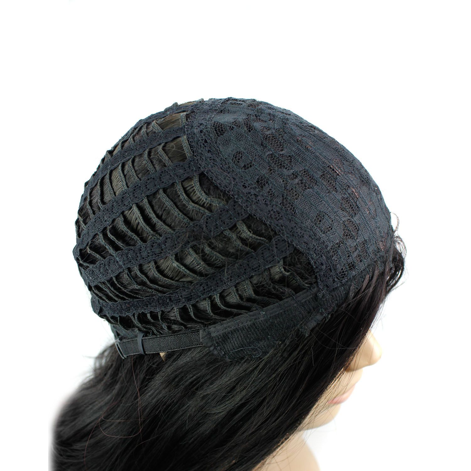 Double Layer Human Hair Bob Wig with Bangs, 100% Real Hair Straight Bob Wig for Black Women Natural Look