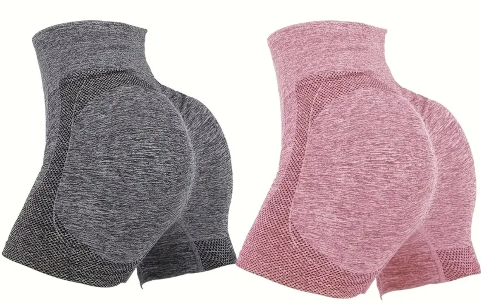 Women's High Waist Butt Lifting Workout Shorts, Seamless Scrunch Booty Shorts for Gym & Yoga