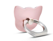Cute Cat Ear Phone Ring Holder, 360° Rotation Finger Grip for iPhone & Android Phones