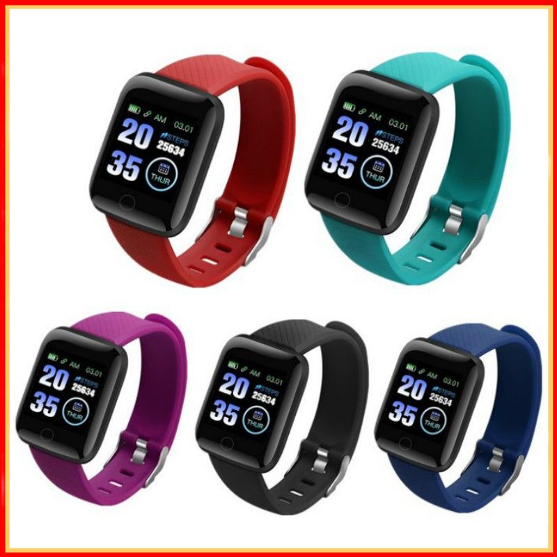 Fitness Tracker Smart Watch, Heart Rate Monitor Step Counter Waterproof Activity Tracker for Men Women