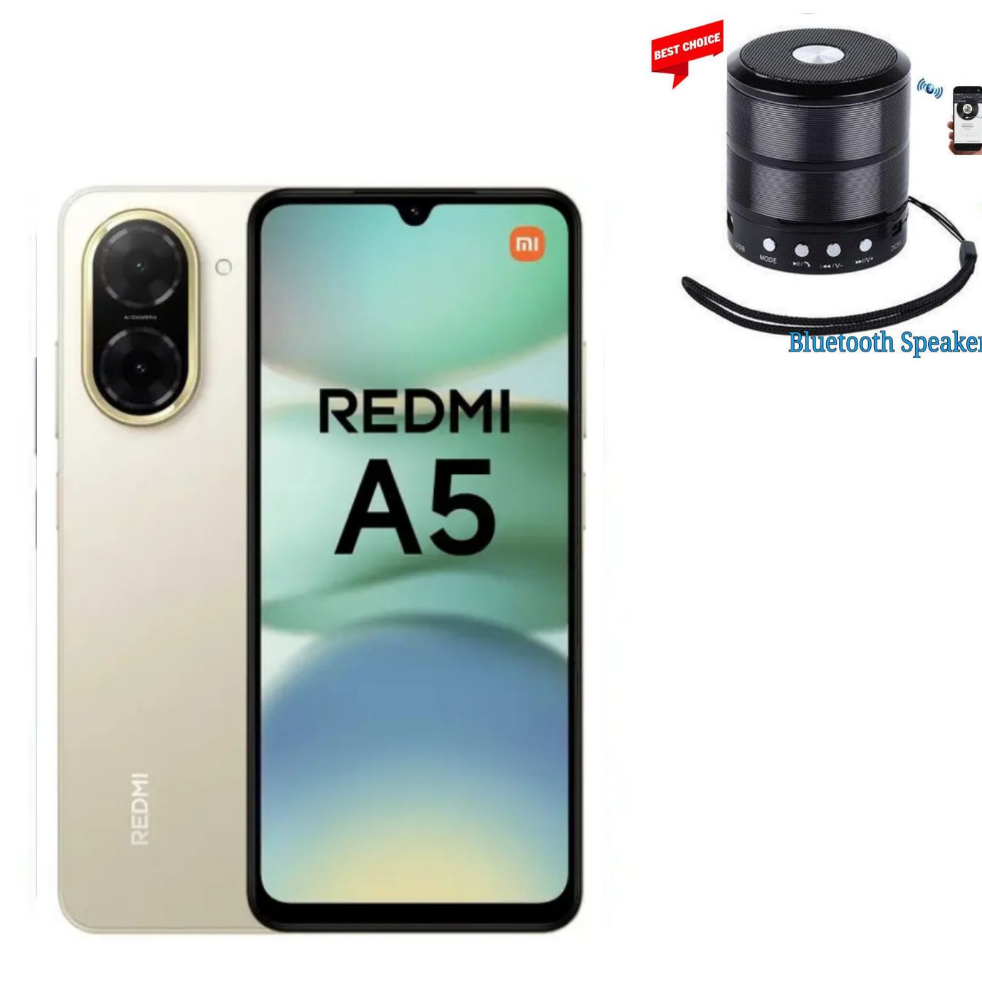 XIAOMI Redmi A5 RAM 4GB + 64, 5200 MAH DUAL SIM,-;FREE PRESENT