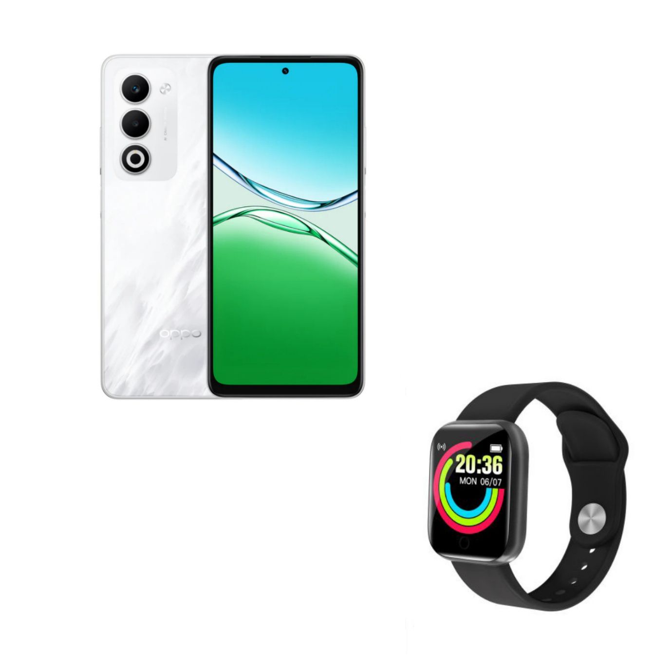 Oppo A5,4G,6.67"8GB RAM +256GB ROM, 45W SUPERVOOC,IP65,6000mAh (Dual Sim)