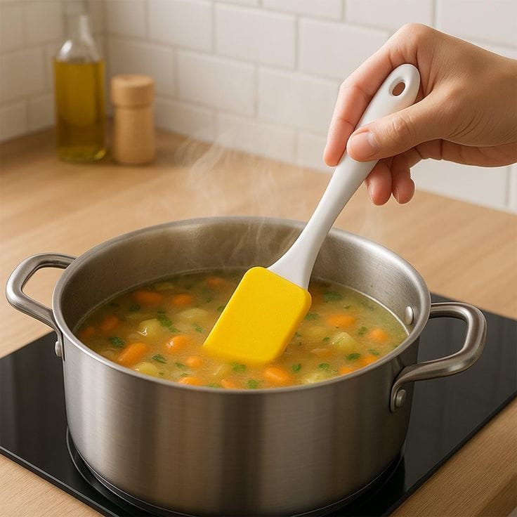 3PIECES Bakehouse Cream Spatula BBQ Brush Set Silicon Kitchenware  Cake Spatula Baking Set Tools  Has Non-sick Oil Brush and is its a Heat Resistant