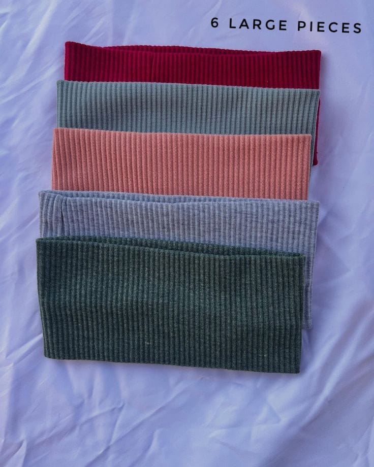 6PIECES Elastic Fashionable  Cotton Head Bands For Women Best For Yoga,Gym Running Gym and Hair Accessory That Can Be Warn Anywhere