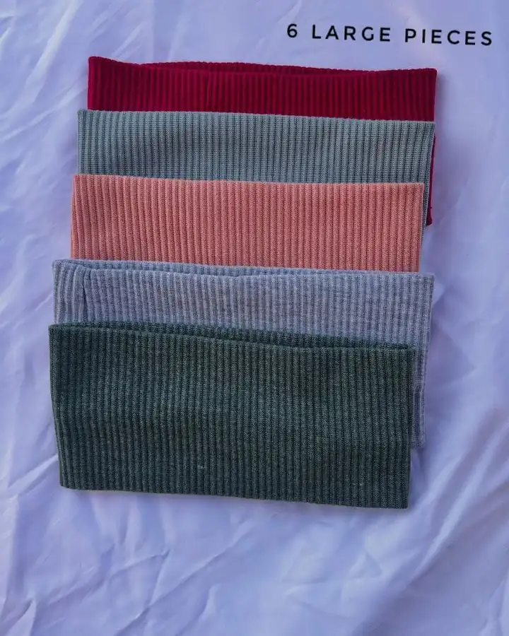 6PIECES Elastic Fashionable  Cotton Head Bands For Women Best For Yoga,Gym Running Gym and Hair Accessory That Can Be Warn Anywhere