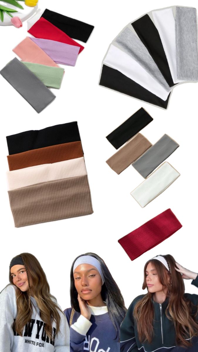 6PIECES Elastic Fashionable  Cotton Head Bands For Women Best For Yoga,Gym Running Gym and Hair Accessory That Can Be Warn Anywhere