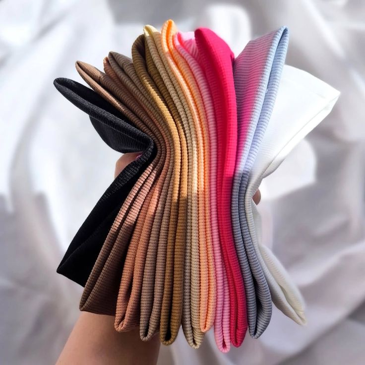 3PCS Elastic Cotton Women Headband Best For All Activities They're Very Stretchy  Super Light  and Comfortable For all Day/Good For Hair Accessory