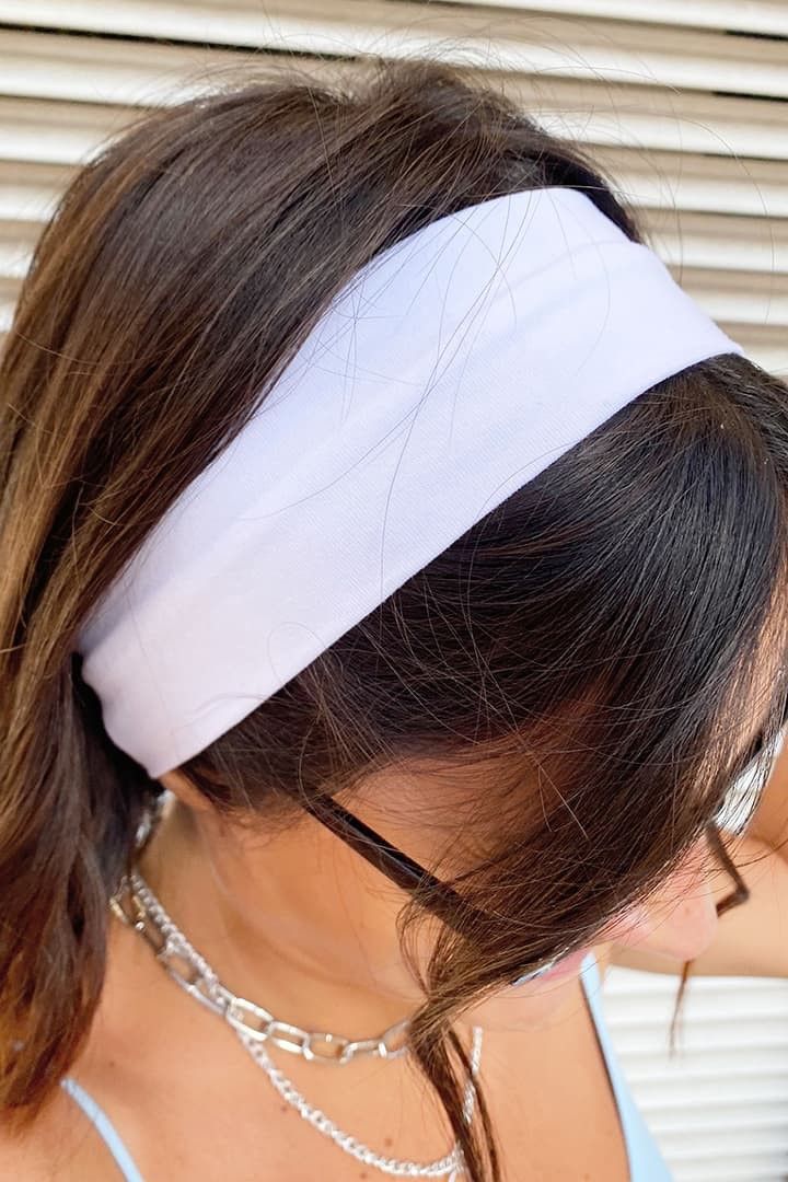 3 PCS Large Plain[Not Ribbed] High Quality Headband For Women Best for Yoga Running Gym and  Fashion Accessory Its Very Elastic Comfortable and Can Fit All Hair Styles