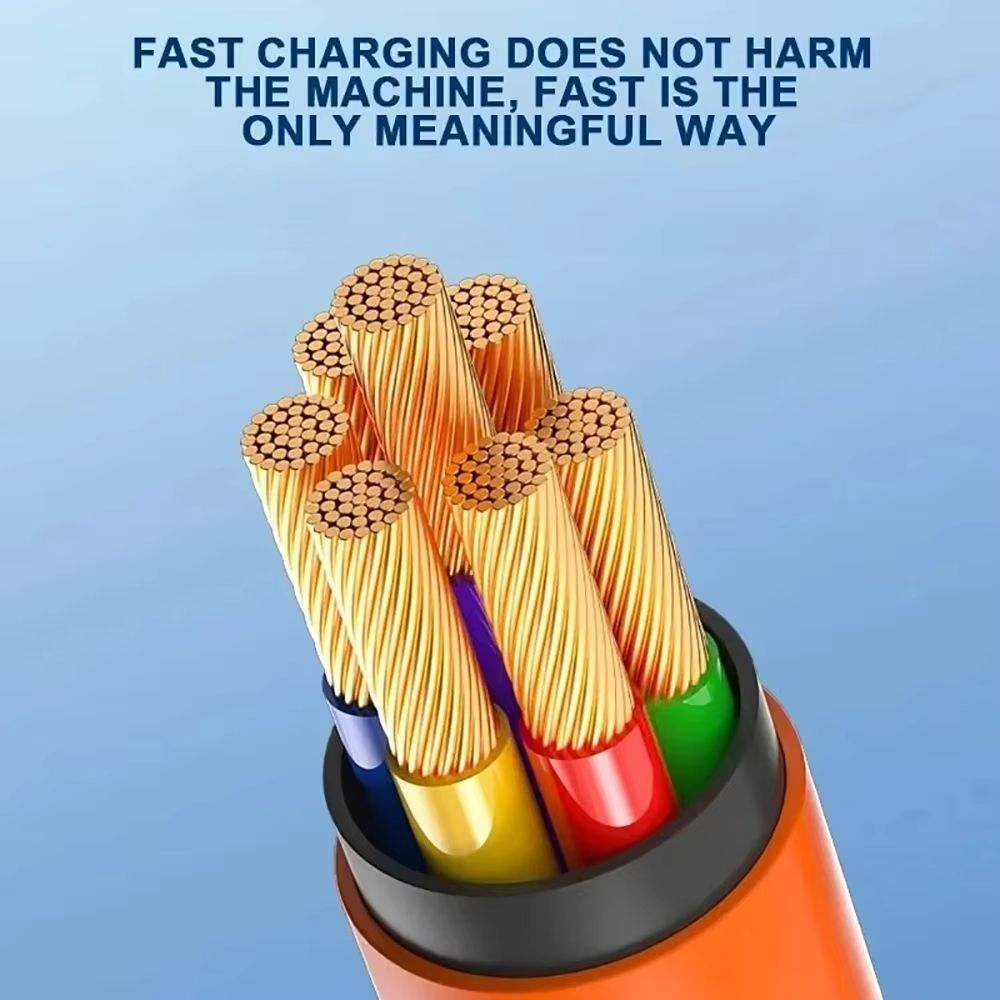 120W 6A USB C to Type C Super Fast Charging Cable 180° Rotating Elbow Charger Data Cord with LED for Samsung Xiaomi Huawei Phone