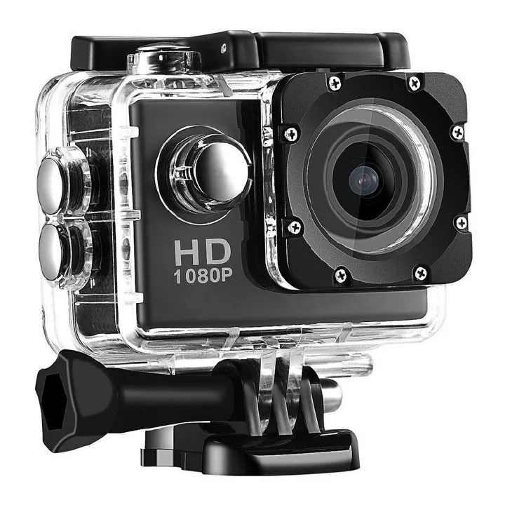 Action Camera Ultra HD 4K/30fps WiFi 2.0-inch 170D Underwater Waterproof Helmet Video Recording Cameras Sport Cam