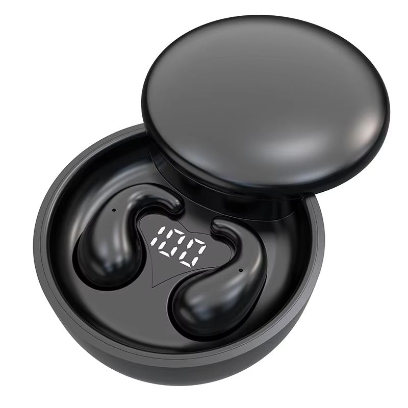 SK28 Ultra-thin Sleeping Headphones 5.4 Wireless Bluetooth Headset Invisible Earbuds Hidden In Ear Sports Earphones Waterproof