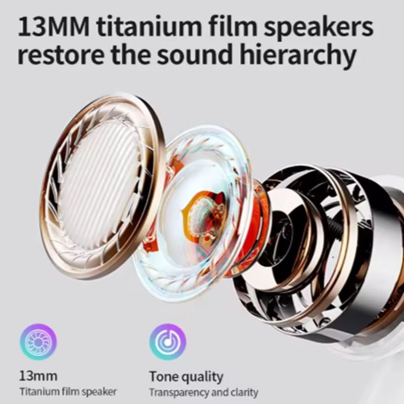 SK28 Ultra-thin Sleeping Headphones 5.4 Wireless Bluetooth Headset Invisible Earbuds Hidden In Ear Sports Earphones Waterproof