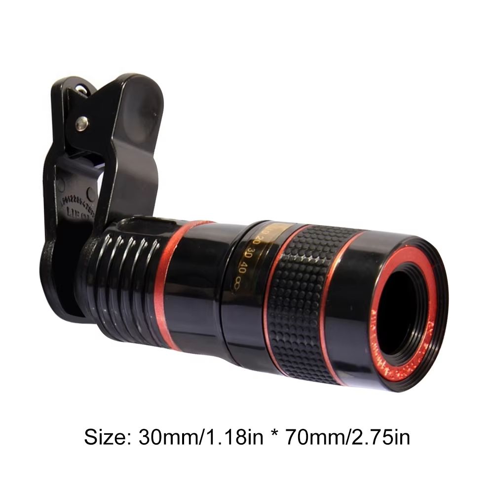 Telephoto Phone lens Camera Universal Zoom Iens Highdefinition Focusing Effect Photography Large light Transmission High Colour