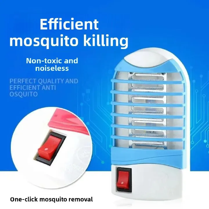 New Blue Light Electric Mosquito Killer Safety Pug-in Mosquito Repellent Lamp Energy-saving Mosquito Trap Indoor Household