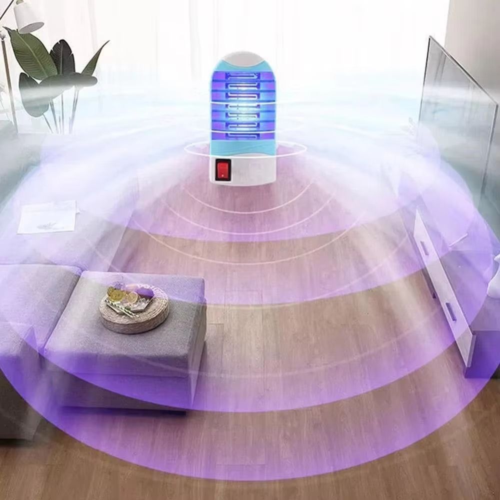 New Blue Light Electric Mosquito Killer Safety Pug-in Mosquito Repellent Lamp Energy-saving Mosquito Trap Indoor Household