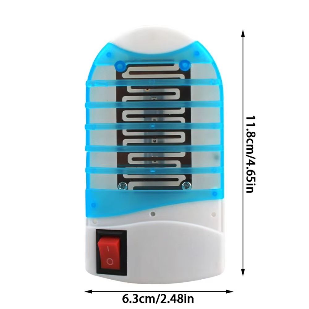 New Blue Light Electric Mosquito Killer Safety Pug-in Mosquito Repellent Lamp Energy-saving Mosquito Trap Indoor Household
