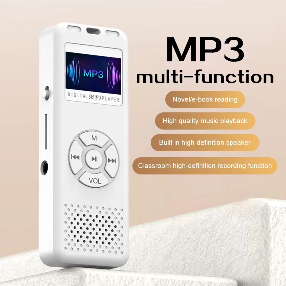 MP3 Player 2025 New HiFi Lossless Stereo Music Player Portable Sports Walkman with FM Radio E-Book Recording Reproductor de MP3