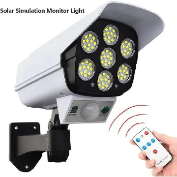 SHARE THIS PRODUCT Solar Security Lights With Motion Sensor- Dummy CCTV Camera