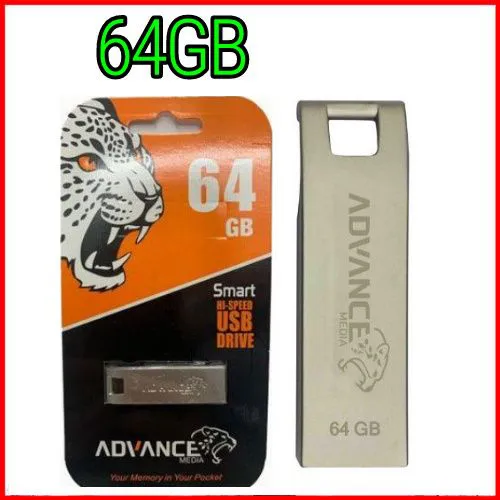 Advance 64GB USB Flash Disk with Free OTG Cable High Speed Metal Memory Stick Portable Storage for Samsung Dell Laptops PCs Tablets TVs Kenya