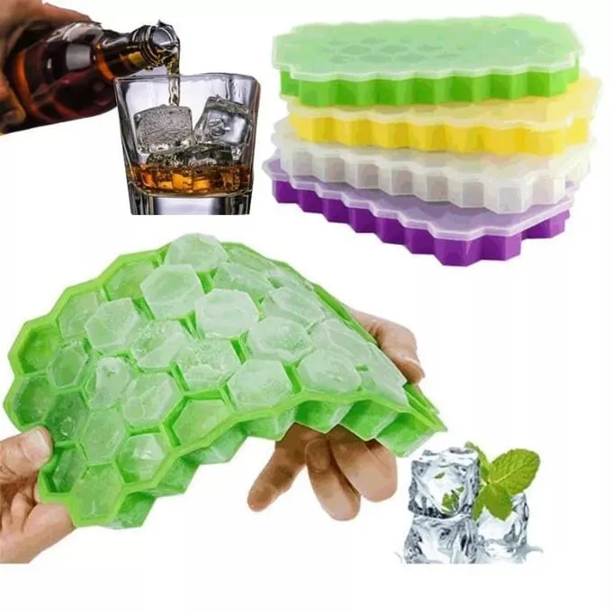 37 Grids Silicon Ice Cube Maker Tray