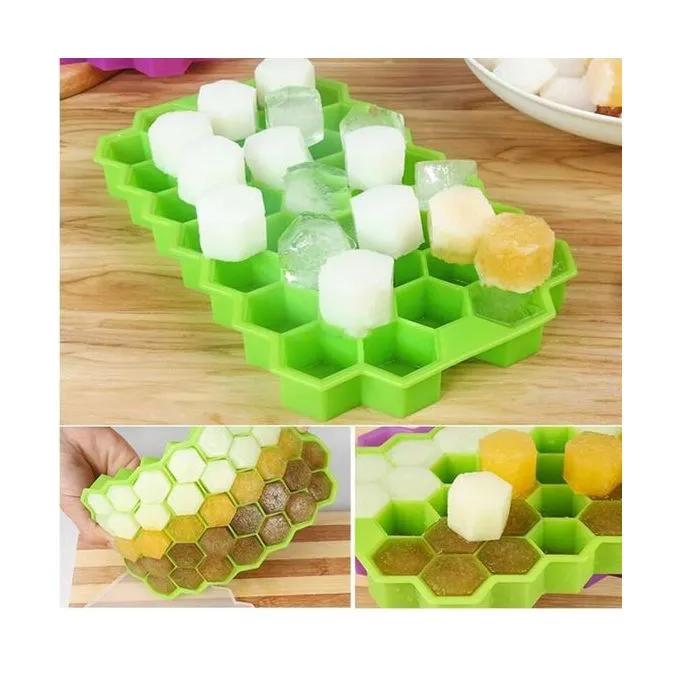 37 Grids Silicon Ice Cube Maker Tray