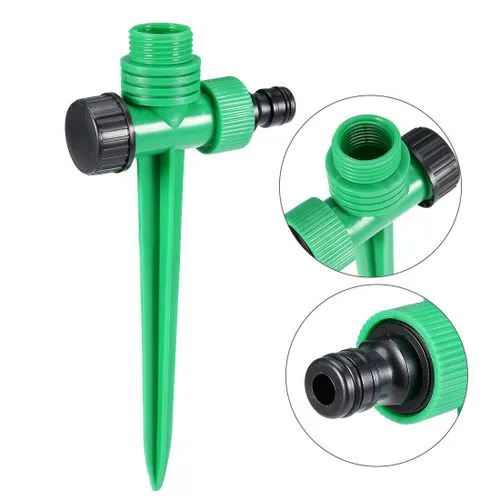 360° AutoRotating Water Sprinkler,Up To 60psi,10 M