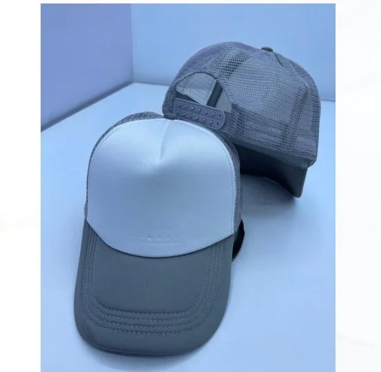 Foam Mesh Trucker Cap – Adjustable Snapback, Unisex Plain Hat for Men & Women Sturdy Foam Front Panel
