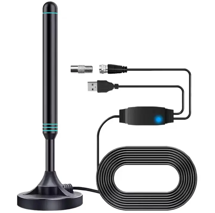 TV Antenna Indoor Antenna for Digital tv / Smart TV for Long Range Reception and All Smart TVs HD Digital Antenna with Amplifier Signal Booster for Local Channels Support 4K 1080p-2025 Upgrade antenna