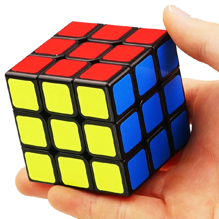 PAFEL High Quality Professional Rubik's Cube 3x3x3 Quick Turn Rubik's Cube Pocket Puzzle Durable Design Rubik's Cube for Kids to Improve Cognitive Skills Perfect Toy Gift