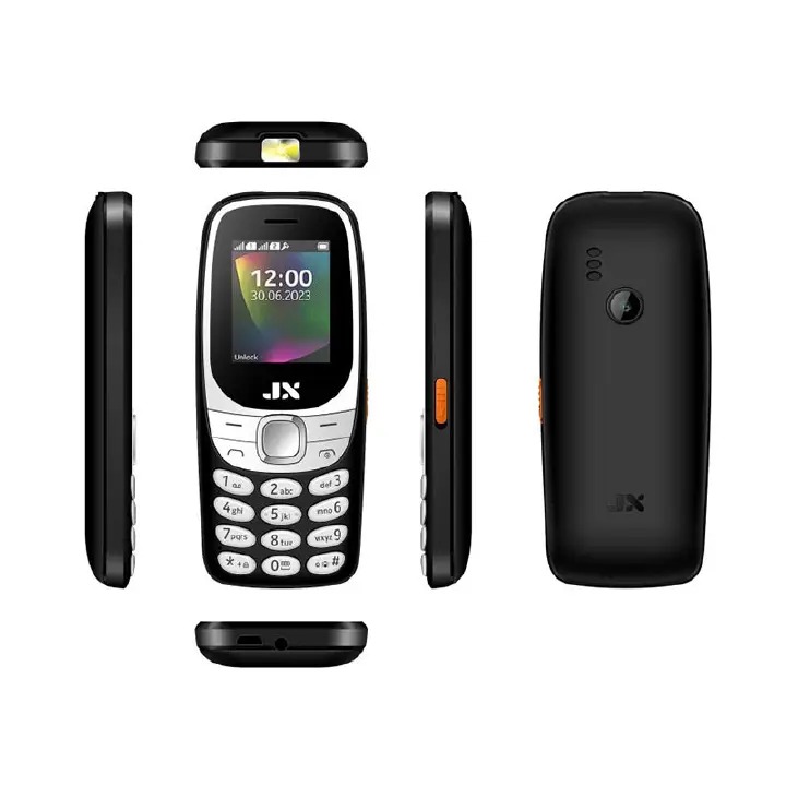 [NEW ARRIVALS!!!]JX J109 NEW DESIGN WITH BIG TORCH, 1500mAh BATTERY, FM WIRELESS, 1.77" SCREEN DUAL SIM CARD MULIKA MWIZI/KABAMBE/KATULULU/BUTTON PHONE - FEATURED PHONES
