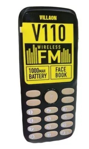[NEW ARRIVALS!!!!]VILLAON V110 ,1.77 INCH DISPLAY ,1000mAh BATTERY KATULULU/KABAMBE/MULIKA MWIZI PHONE , without camera, WITH TORCH, WIRELESS FM RADIO, FACEBOOK Dual sim