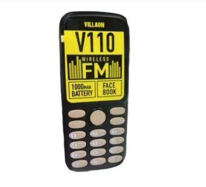[NEW ARRIVALS!!!!]VILLAON V110 ,1.77 INCH DISPLAY ,1000mAh BATTERY KATULULU/KABAMBE/MULIKA MWIZI PHONE , without camera, WITH TORCH, WIRELESS FM RADIO, FACEBOOK Dual sim