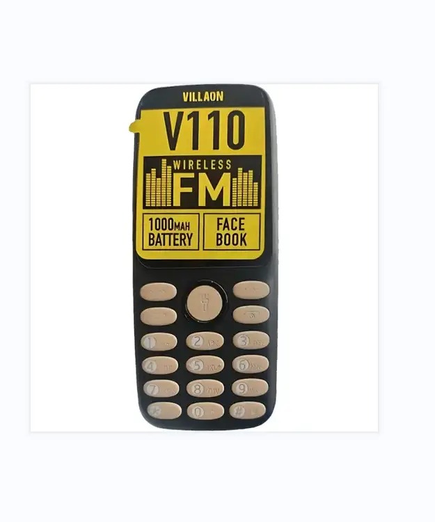 [NEW ARRIVALS!!!!]VILLAON V110 ,1.77 INCH DISPLAY ,1000mAh BATTERY KATULULU/KABAMBE/MULIKA MWIZI PHONE , without camera, WITH TORCH, WIRELESS FM RADIO, FACEBOOK Dual sim