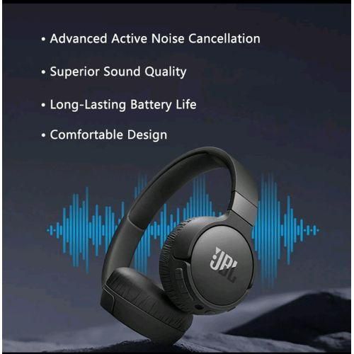 Brand New JBL Tune 760BT: Noise-cancelling Wireless Headset On-Ear Headphones with Pure bass Sound Hands free calls Foldable design light weight earphones Head Set