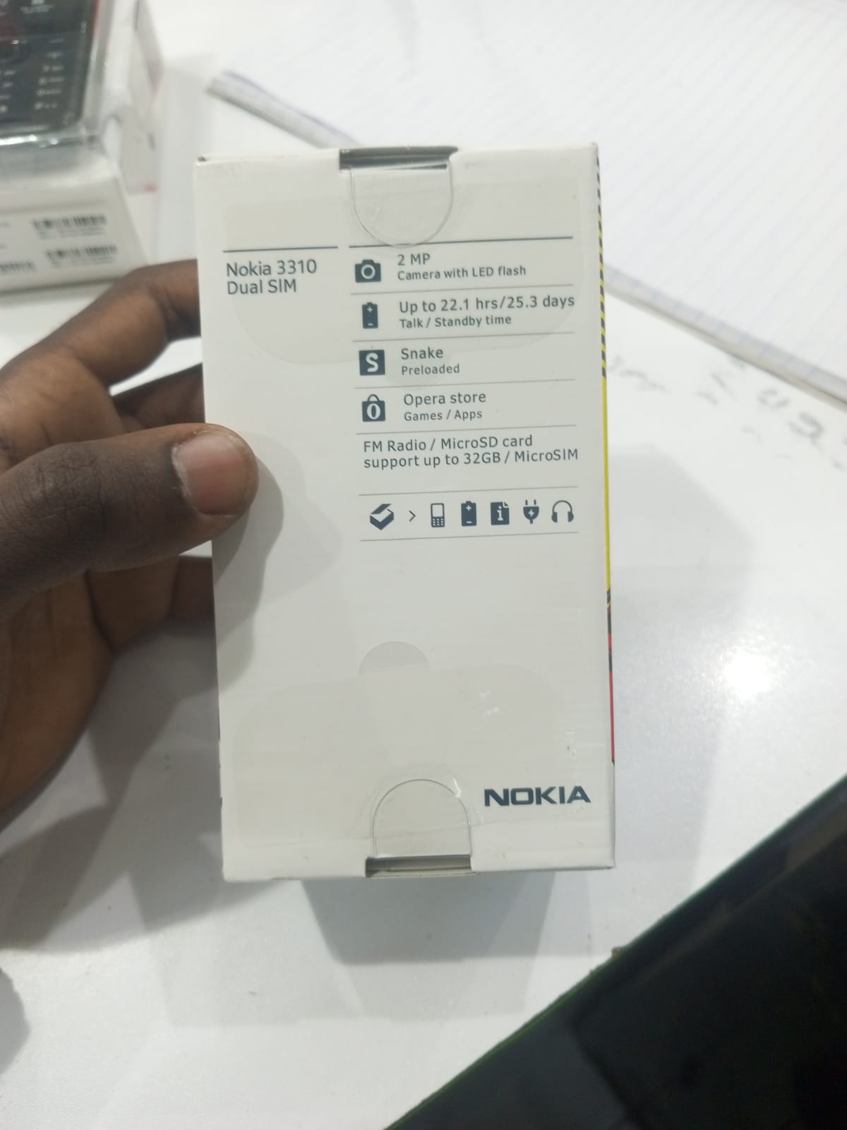 [NEW ARRIVAL!!]New Nokia 3310 Dual SIM Feature Phone, 2MP Camera with Flash, Long Battery Life, FM Radio, Snake Game, MicroSD Support up to 32GB, Durable Classic Mobile Phone Feature Phone