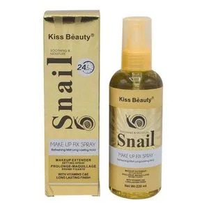 Kiss Beauty Snail Makeup Fixing Spray 24H Long Lasting Setting Spray Hydrating Oil Control Face Mist for Smooth, Fresh and Flawless Makeup Finish