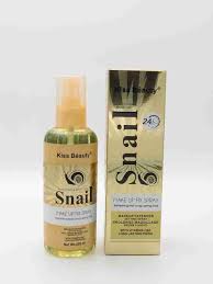 Kiss Beauty Snail Makeup Fixing Spray 24H Long Lasting Setting Spray Hydrating Oil Control Face Mist for Smooth, Fresh and Flawless Makeup Finish