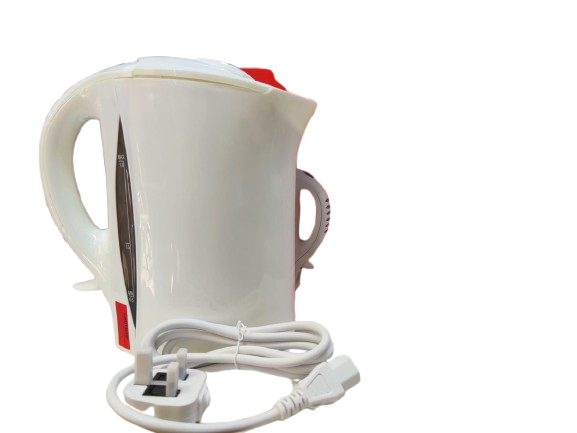 Ramtons Corded Electric Kettle 1.7L RM264 Fast Boil 2200W Kitchen Kettle with Auto Shut-Off, Boil-Dry Protection, Dual Water Level Indicator, Safety Lock Lid & Anti-Slip Base for Home & Office