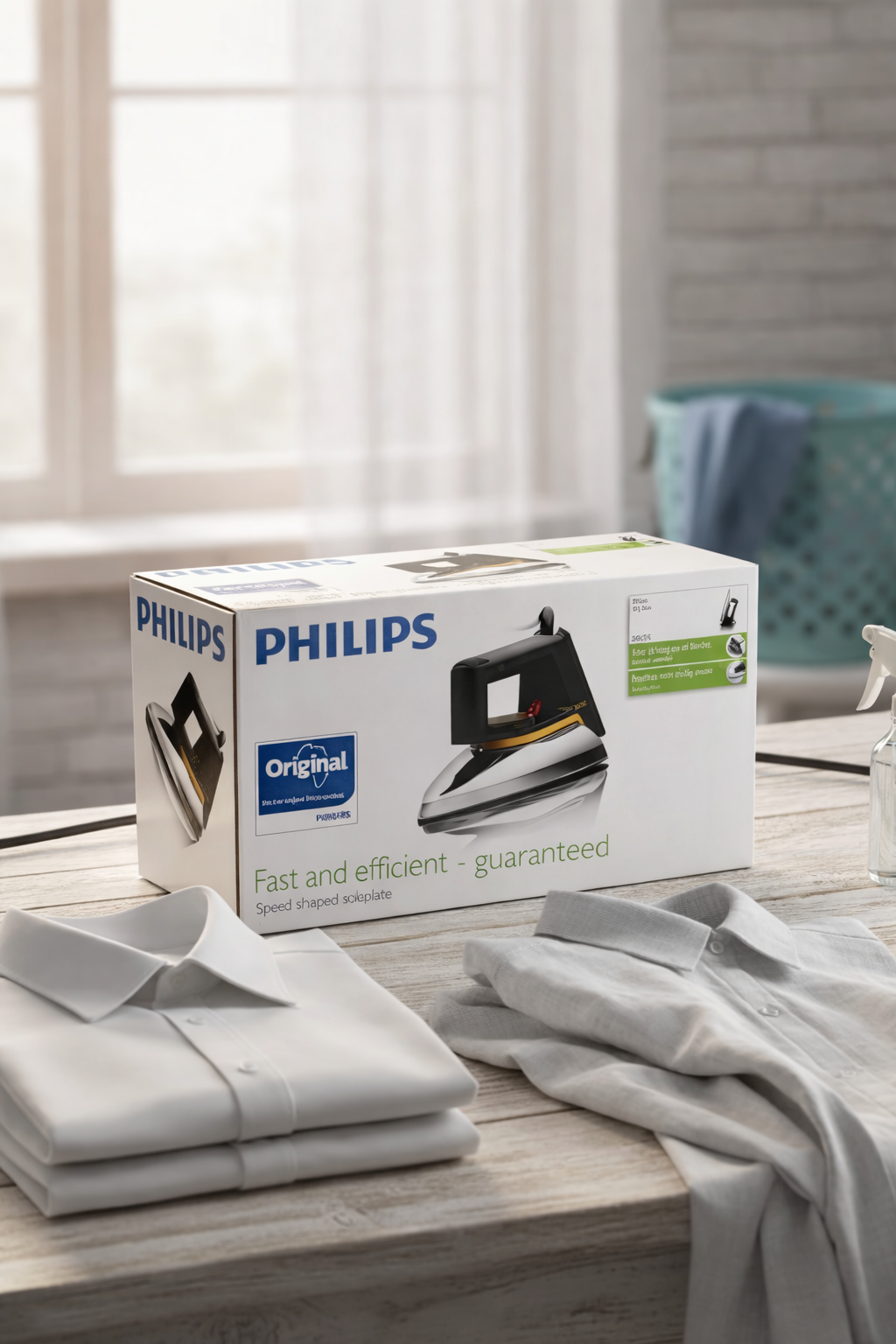 Philips Original Dry Iron – Fast Heating, Smooth Gliding & Reliable Performance for Everyday Use