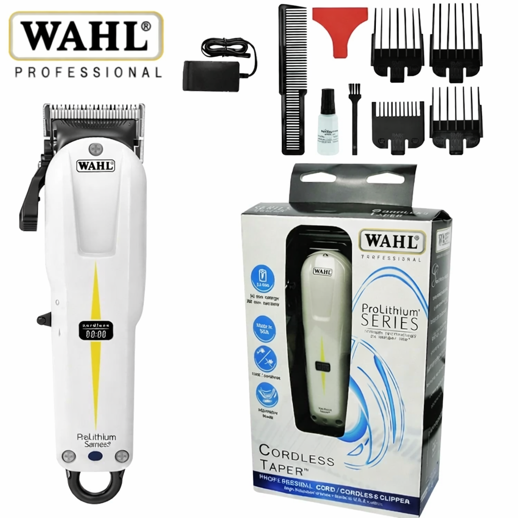 WAHL Pro Lithium Cordless Hair Clipper – Professional Precision with Long-Lasting Power