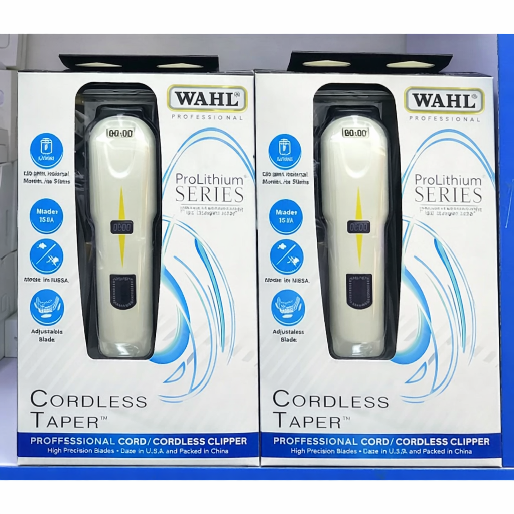 WAHL Pro Lithium Cordless Hair Clipper – Professional Precision with Long-Lasting Power