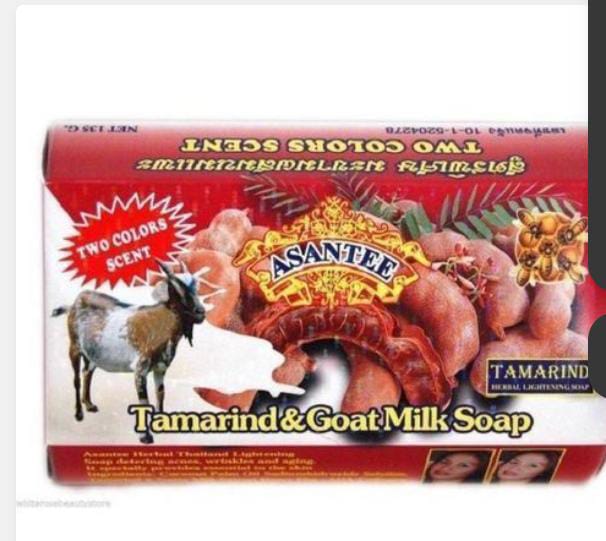Original Asantee Tamarind & Goat Milk Herbal Soap  - Natural Skin Care Soap for Nourishing & Moisturizing, Ideal for All Skin Types/Asante soap