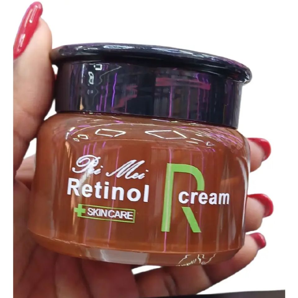 Pei Mei Retinol C Face Cream - Activates, Deeply Moisturizes, Relieves Skin, Repairs Texture, Prevents Skin Aging, Resists Wrinkles, Softens, Smoothens out, Brightens, and Firms Skin