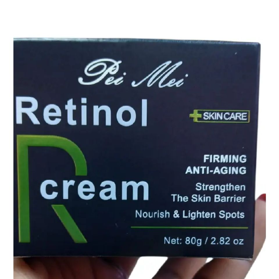 Pei Mei Retinol C Face Cream - Activates, Deeply Moisturizes, Relieves Skin, Repairs Texture, Prevents Skin Aging, Resists Wrinkles, Softens, Smoothens out, Brightens, and Firms Skin