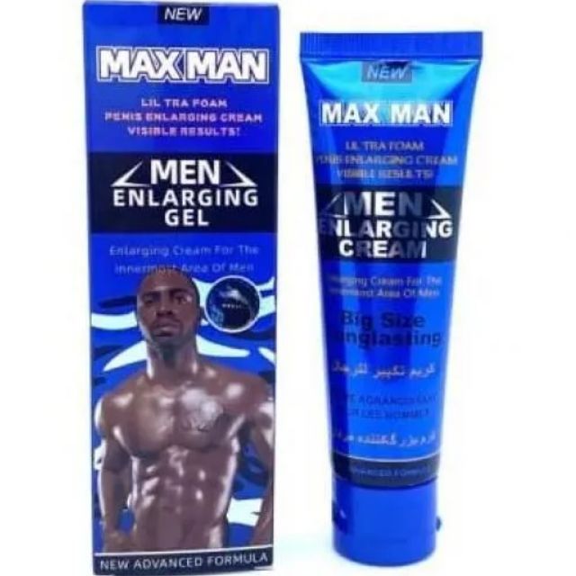 MAX MEN MaxMan BLUE Men Penis Enlarging Cream