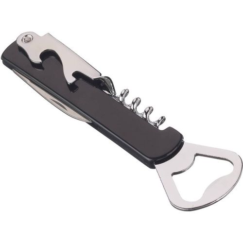 Stainless Steel Plastic Corkscrew Bottle Opener