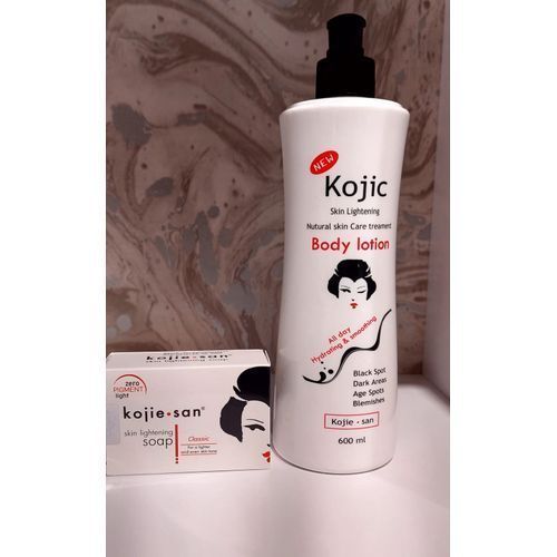 Kojic Skin Lightening & Brightening Kojic Acid Lotion And Soap